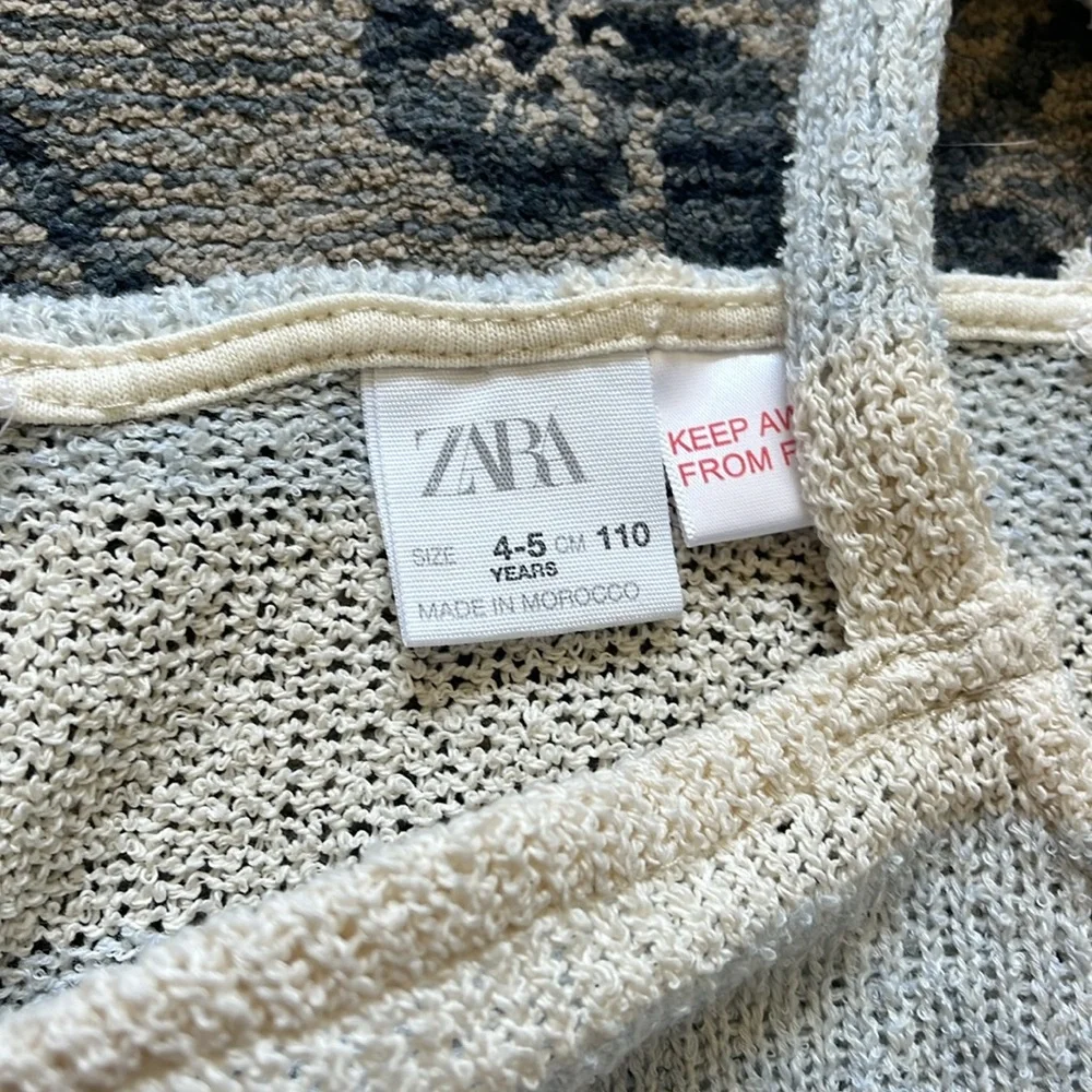 Zara knit sweater set 4-5 - Picture 3 of 4